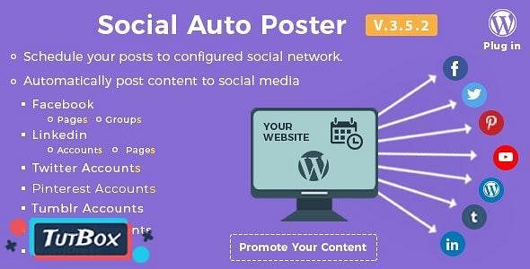 social auto poster download